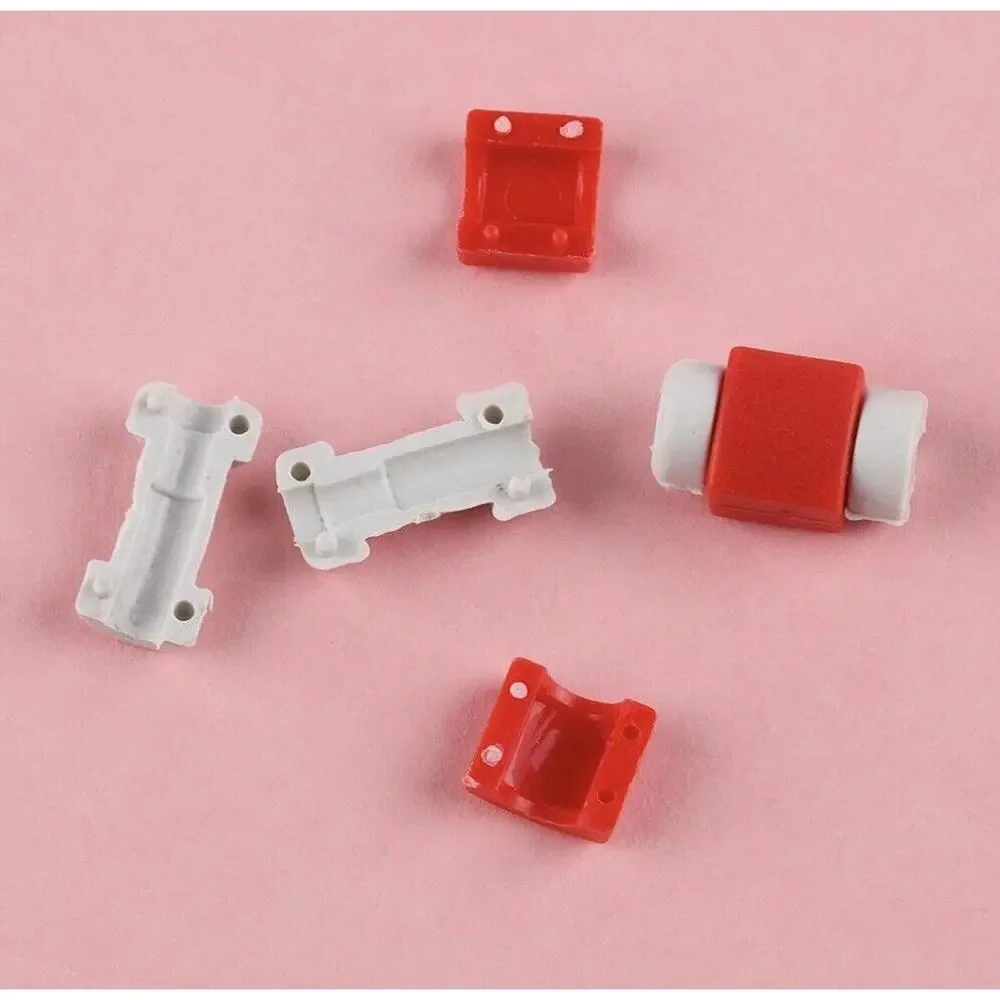 10pcs Colorful USB Charging Cable Line Protectors - Red/Pink/Yellow